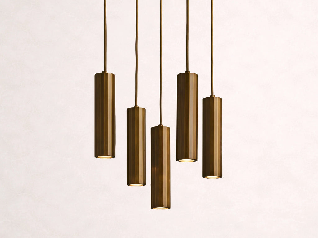 Matthie Metal Round Chandelier 15''D