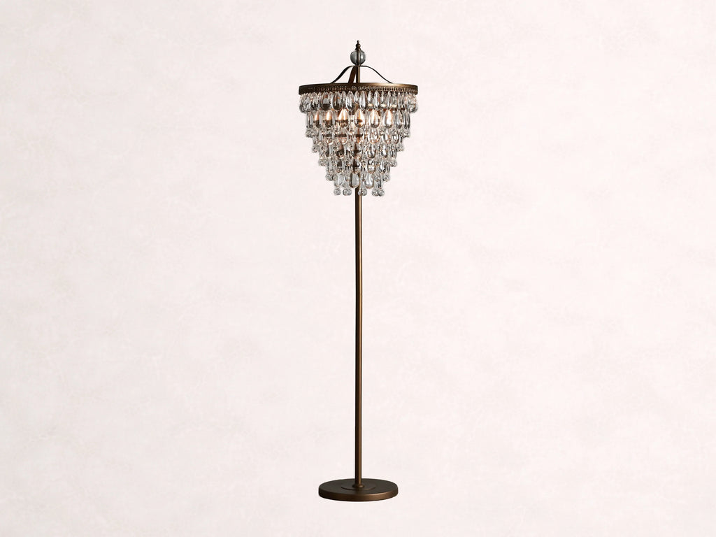 Anabella Crystal Floor Lamp 67''H