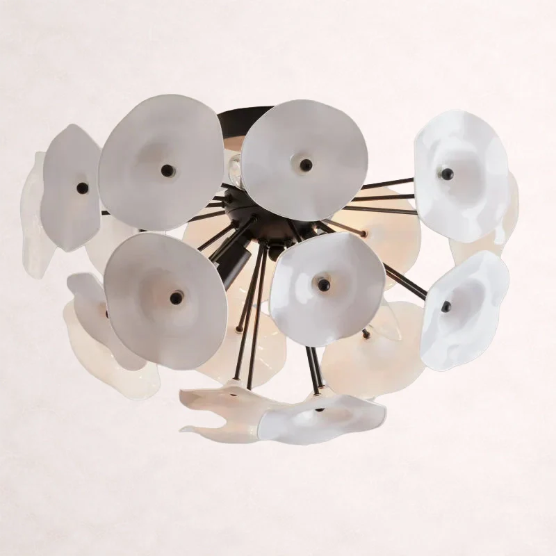 Lily Flushmount in Black