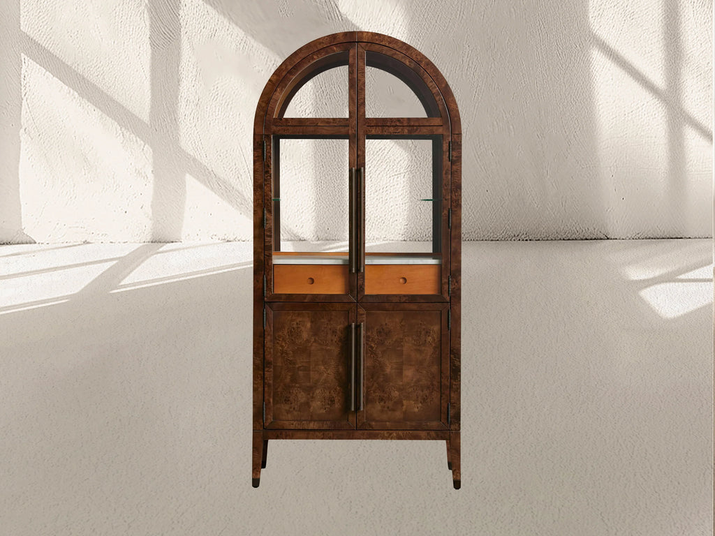 Hattie Burl Bar Cabinet