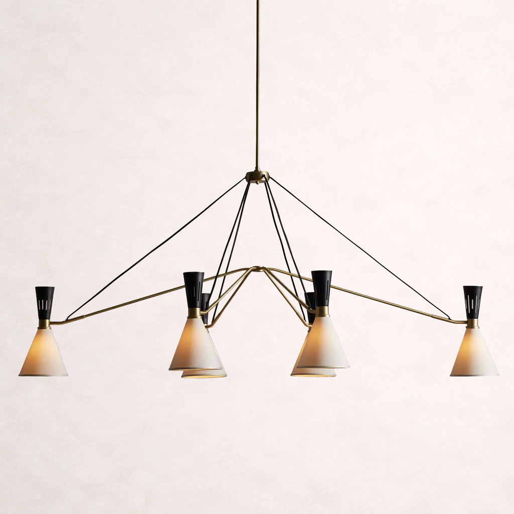 Ramsey 6-Light Linear Chandelier