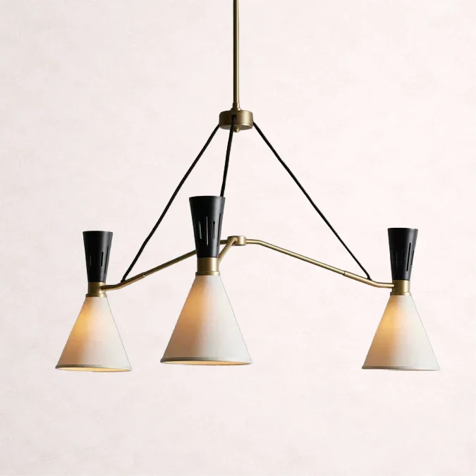 Ramsey 3-Light Round Chandelier