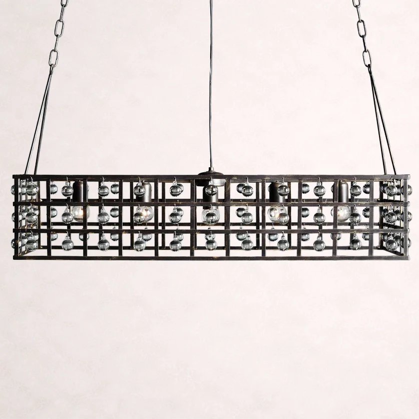 La Cage Rectangular Chandelier