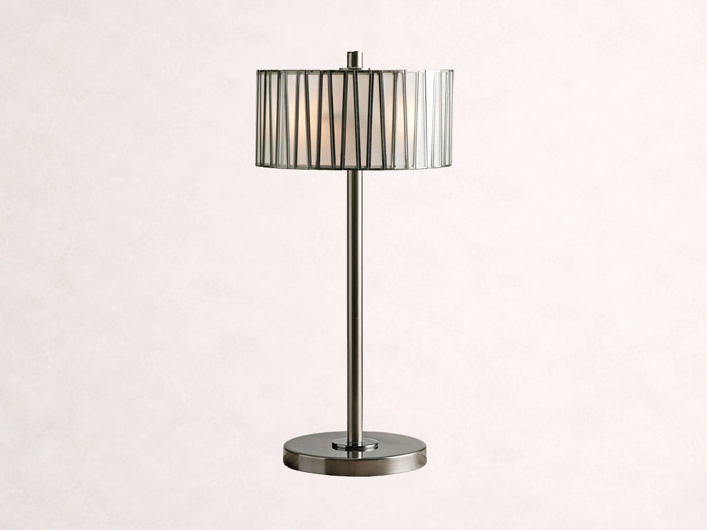 Jeunet Table Lamp in Nickel