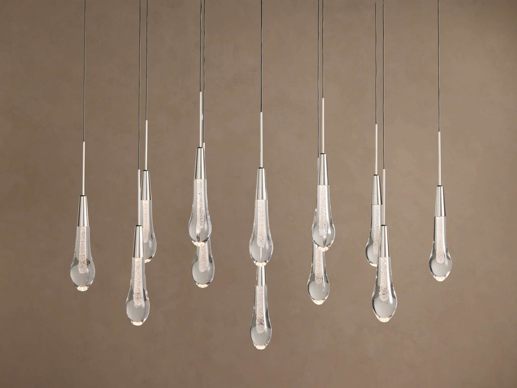 Soltaire Crystal Linear Chandelier 37