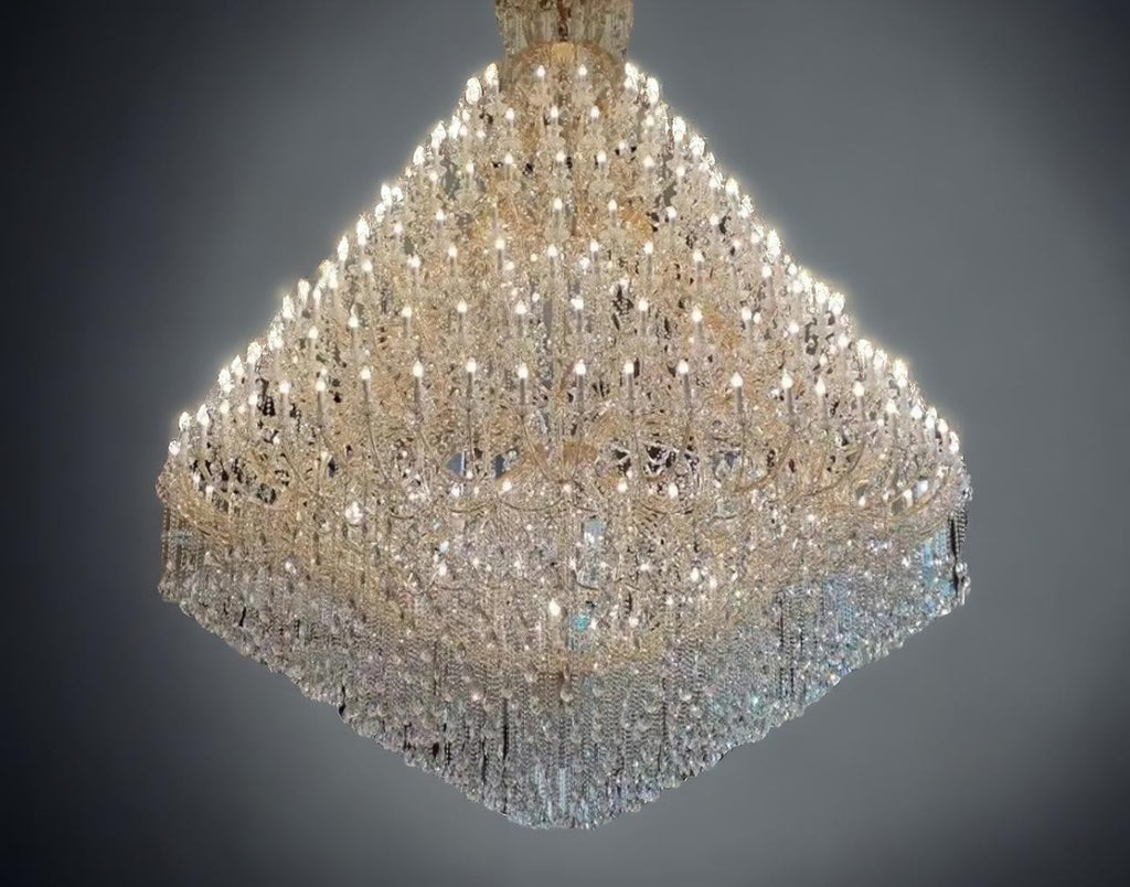Extra Large Crystal Chandeliers For High Ceilings
