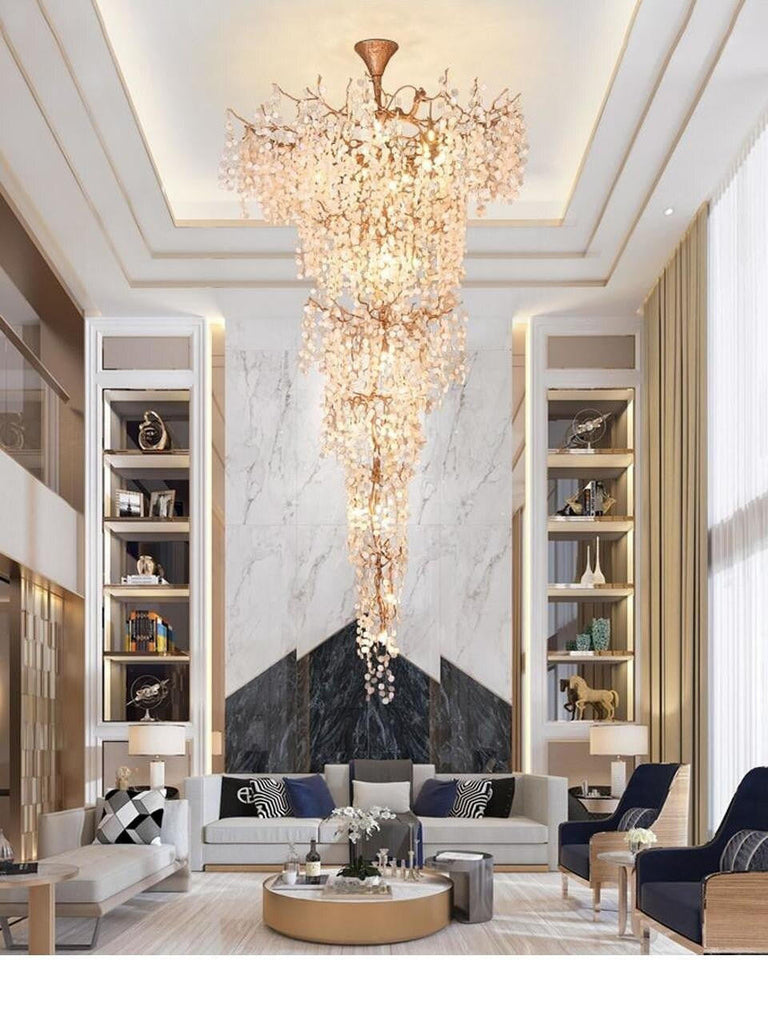 Arabella Branch Blossom Stairwell Lighting Chandelier