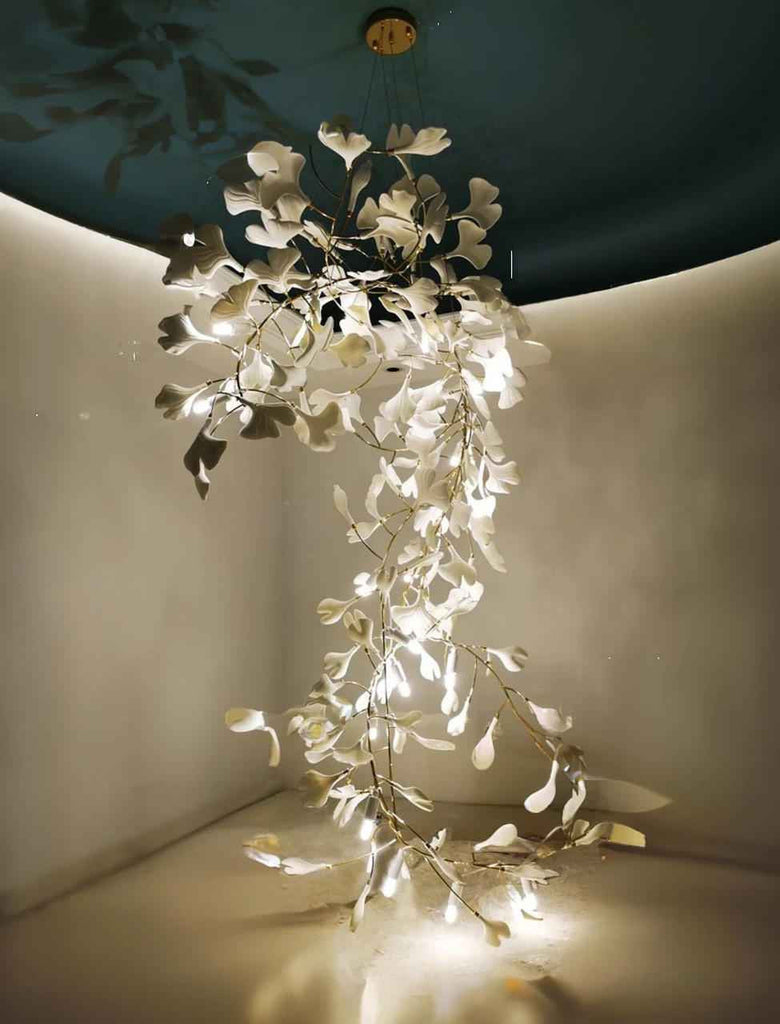 Eudora Modern White Ceramics Chandelier