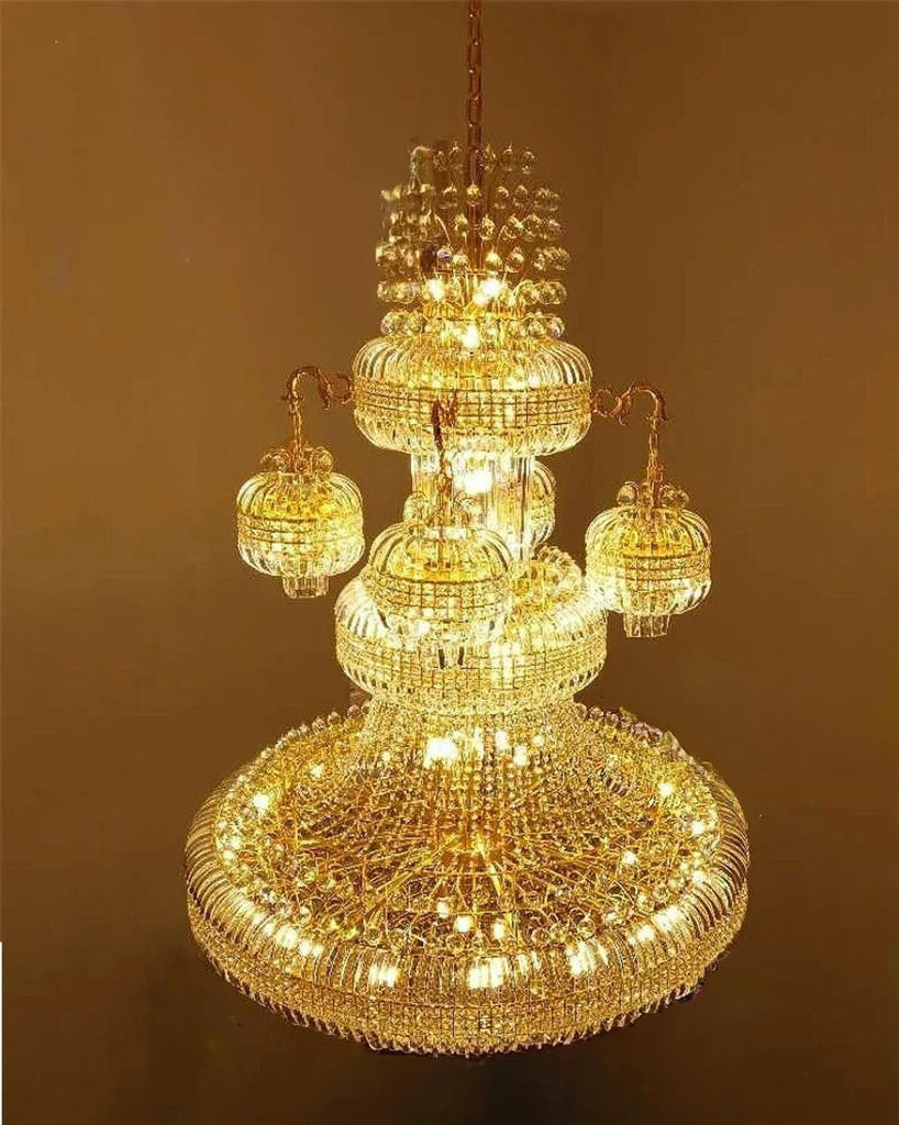 Lavinia Luxury Crystal Large Staircase Chandelier