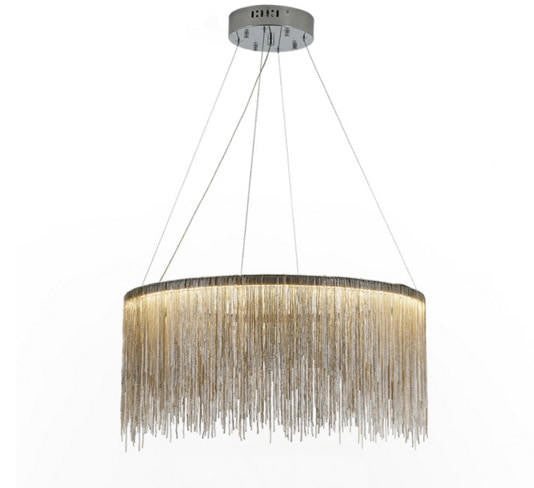 Modern Round Atmosphere Chain Chandelier