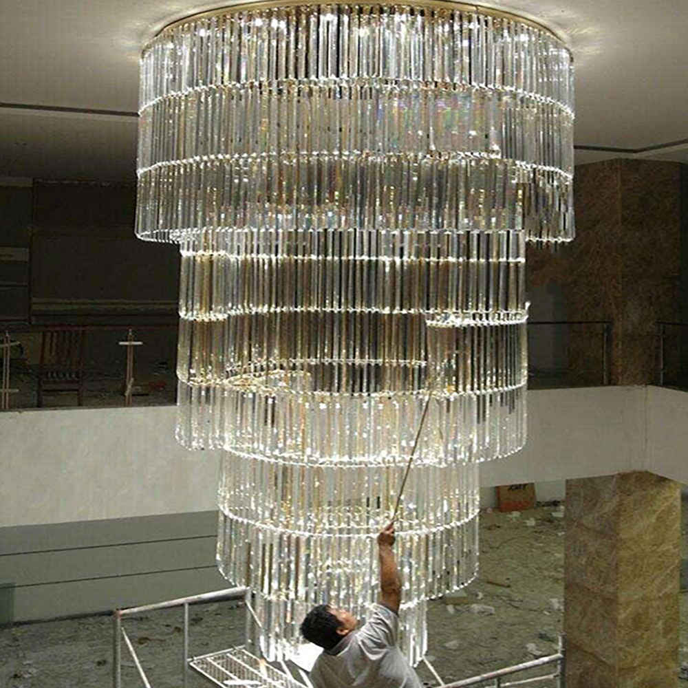 Shinning Large hotel lobby lighting