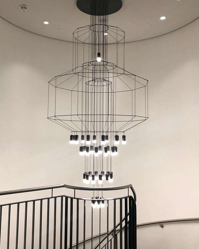 Wireflow 43 LED Chandelier Reproduction