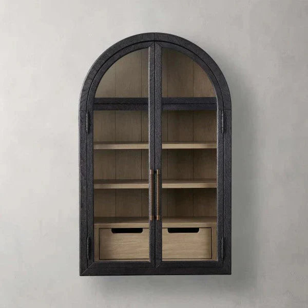 Hattie Wall Mounted Cabinet in Oak 24