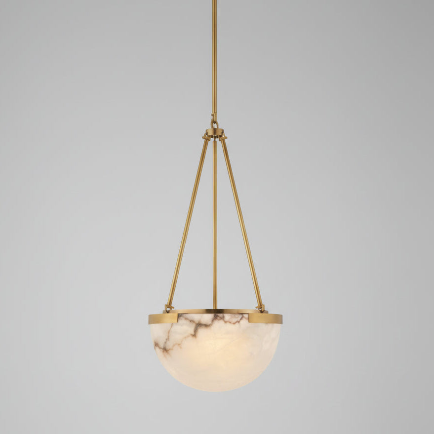 Alabaster Globe Small Pendant Lamp