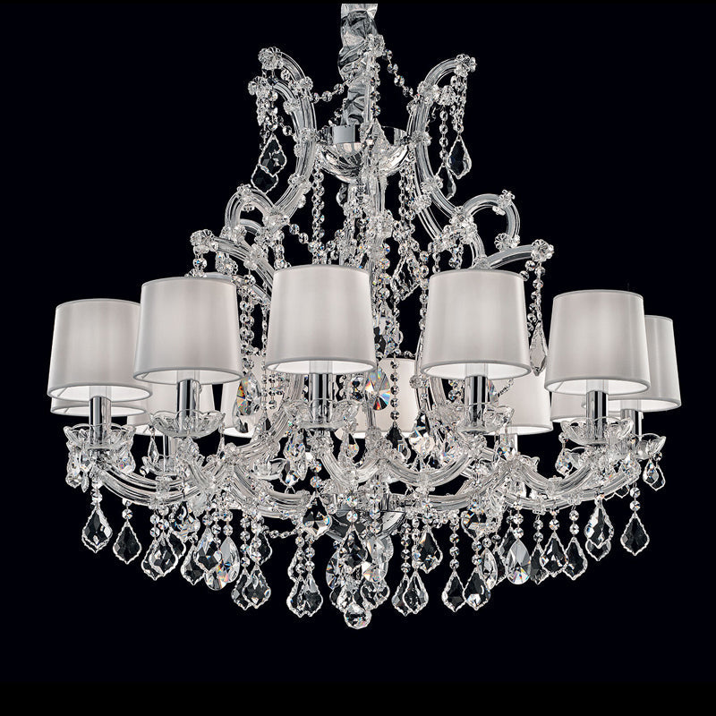 maria theresa hotel lobby church chandelier