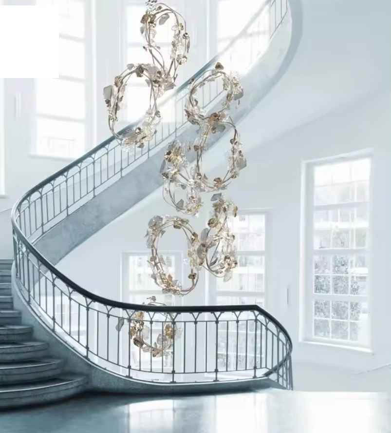 Glass Chandeliers Modern - Artistic Glass Chandeliers - Fine Art Lamps Chandelier